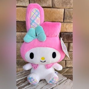 Hello Kitty & Friends My Melody 11” Pastel Plush Stuffed Animal Easter Gift